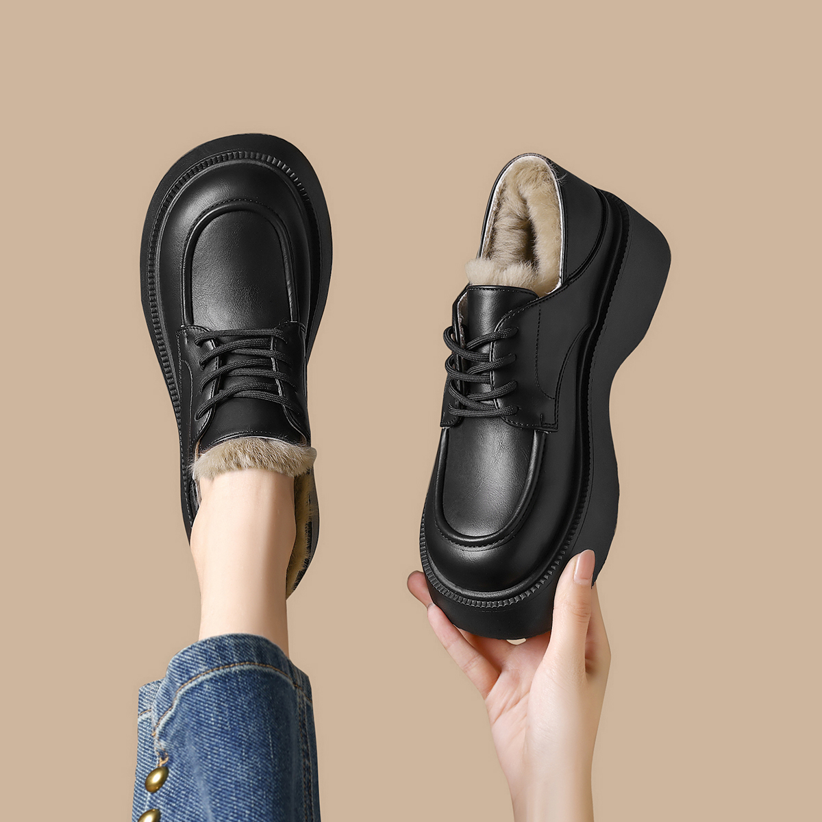FOXER – nowa kolekcja zimowych – Oxford Lace Up Women recenzja i cena